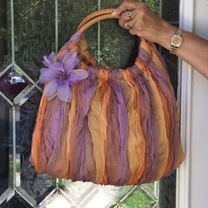Vintage flower bag